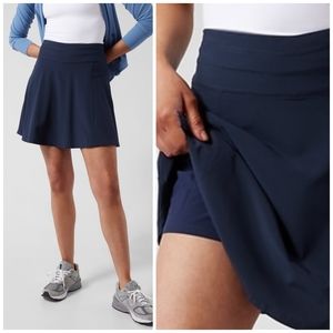 Athleta navy blue athletic skort size 4 Tall